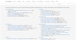 Desktop Screenshot of evebloggers.com